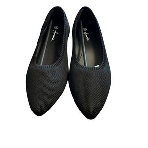 Arromic Women's Size 8 Knit Pointed Toe Ballet Flats Comfort Slip On Loafers‎